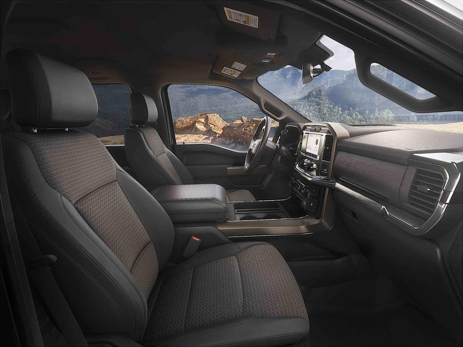Ford F-150 Rattler leather interior
