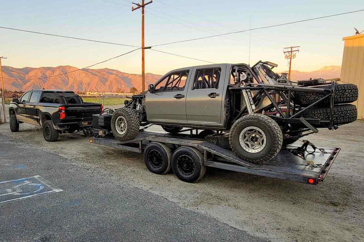6,000-pound race truck