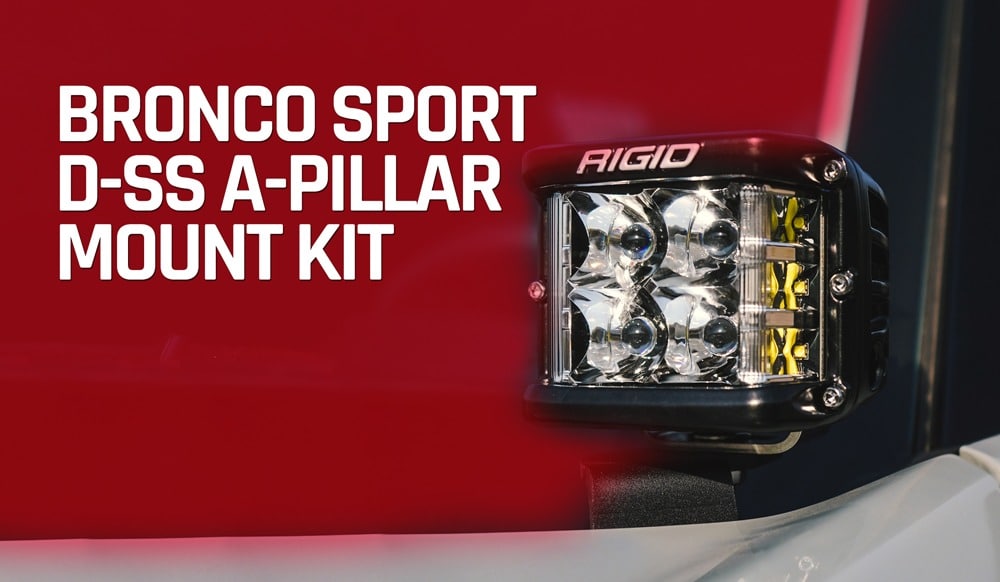 Bronco Sport D-SS A-Pillar Mount Kit