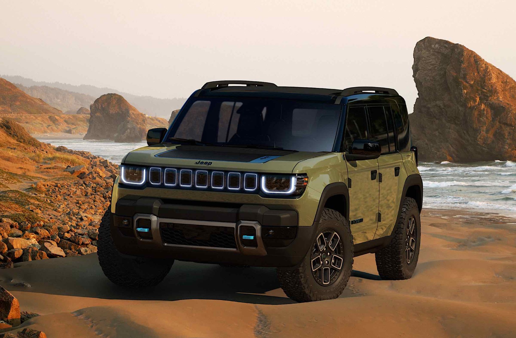 All-electric Jeep